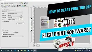 🔧How to Start Printing DTF with Flexi Print Software?