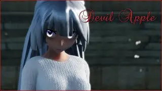 [MMD ft Esc & Pure] Devil Apple (Bad Apple Remix - Motion DL)