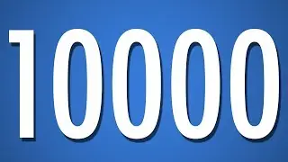 10,000 Second Countdown