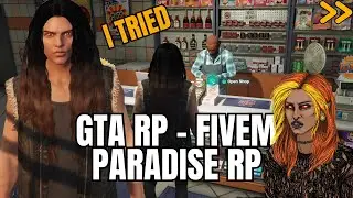 I Tried GTA RP | My First Time In GTA RP | Lost & Confused In Paradise RP FiveM