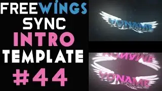 ~FREE~ Galaxy Wings Intro Template #44 (Готовое 3D интро)
