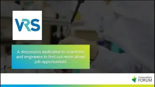 How to find your dream job as a scientist or engineer | A conversation with VRS