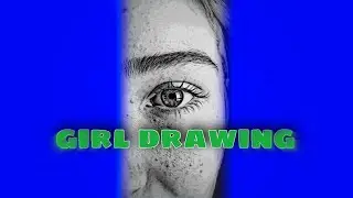 How to draw a girl face - drawing girl