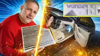 Замена салонного фильтра (VW Passat B7)