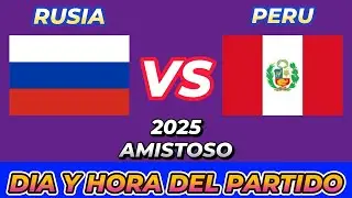 RUSSIA VS PERU: WHEN DO THEY PLAY? DATE, TIME, DAY AND TIME IN VARIOUS COUNTRIES
