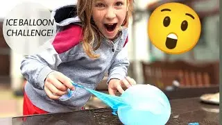 Ice Balloon Toy Challenge with Science Kiddies