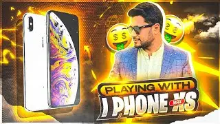 Free Fire Best Monetage Playing With IPhone XS Max 📲