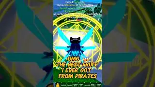 QMG 😱 I CAN'T BELIEVE WHAT FRUIT I GOT FROM PIRATES (Blox fruits) #bloxfruits #roblox #shorts