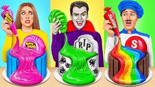 Кулинарный Челлендж: Я против Вампира | Смешные Cитуации от Jelly DO Challenge