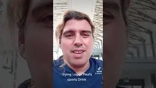 trying Logan Paul sports drink Prime