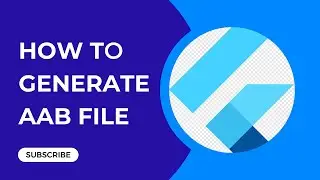 How to build aab file in flutter application | Flutter tutorials
