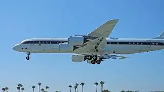 DC-8 Low Approach KSMO