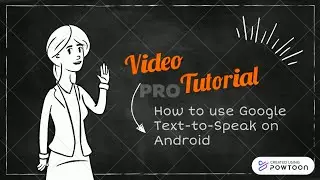HOW TO USE Google Text-to-Speech on Android