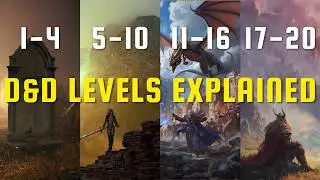 D&D Levels Explained