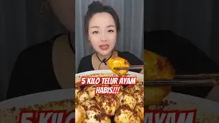 MAKAN 5 KILO TELUR AYAM UTUH #shorts