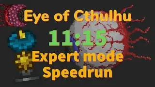 Expert Eye of Cthulhu in 11:15 Seeded Speedrun WR
