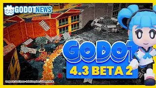Atualizações e Status da Godot 4.3 | Saiu a BETA 2!!! | Godot News
