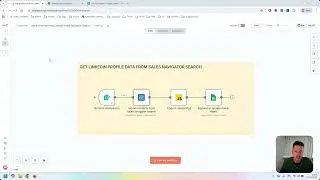 How to get LinkedIn profile data from a Sales Navigator Search (n8n)