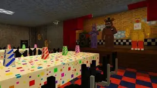 REAL FIVE NIGHTS AT FREDDYS PIZZERIA MOD in Minecraft PE