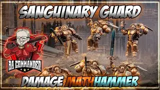 Sanguinary Guard Damage Analysis (3 Assumptions)