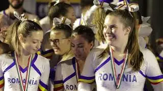 ICU European Cheerleading Championships Day 1 - reel 3