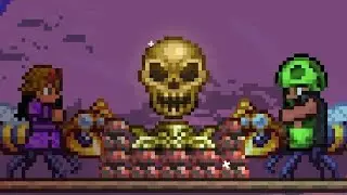 Playing terraria on master with lenomix and White cat.Part 4