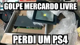 PS4 scam on Mercado Livre, buyer returns junk 