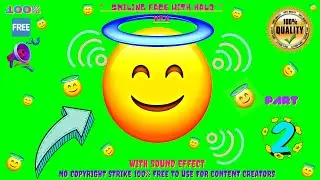 Halo😇Fairy Dust Emoji Animation With Sound Effect🔊No Copyright Strike✔️100% Free to Use