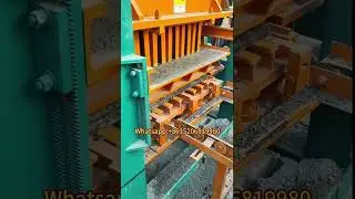 best popular automatic hydaulic cement concrete hollow solid block making machine with low price
