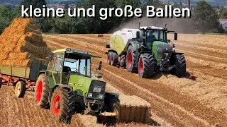 FarmVlog#182 - Regen beim Strohpressen, bestes Öhmd und der erste Weizen