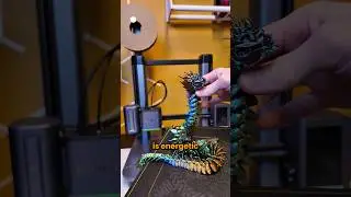 😱 3D Printing The COOLEST Dragon STL 🐲🐉