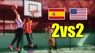 ESPAÑA vs EEUU | 2vs2 Minibasket
