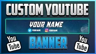 How To Make A YouTube Banner For FREE!No Photoshop!(Pixlr Tutorial)