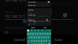 How to set static IP on android