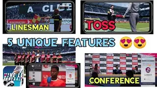 Top Unique Features In Vive le football Game || Better Than PES 2021 MOBILE