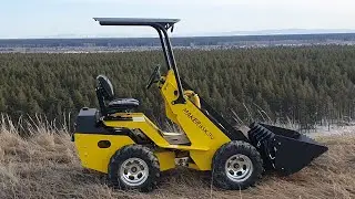Мини погрузчик Maker P450 - обзор изменений.