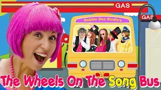 The Wheels On The Bus | Song Bus | Kids Songs and Nursery Rhymes
