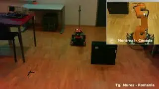 Kuka youbot bilateral teleoperation. McGill University (Canada) - Sapientia University (Romania)