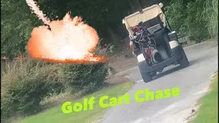 I Made an action video while playing golf