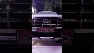 creta 2020 bumper front Chrome grill 