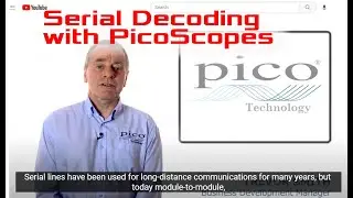Serial decoding with PicoScope 2000 OScilloscopes from Saelig