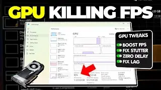 Low GPU Usage Is KILLING Your FPS - Fix Low GPU Utilization While Gaming