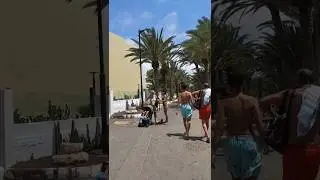 walking through Las Americas in Tenerife #tenerife #canaryislands #tenerifesur #pov #lasamericas