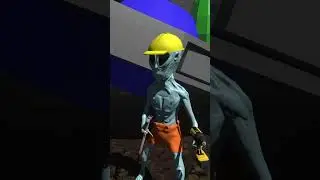 Mission completed - short funny animation Blender and Unity #blender #unity #animation #shorts