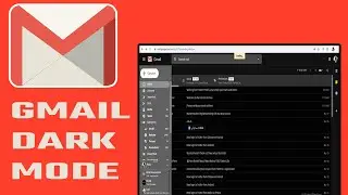 HOW TO ENABLE ACTIVATE GMAIL DARK MODE