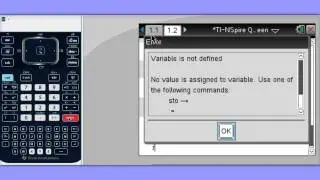 TI-NSpire Quick Tip #40 - the variable i and the number i