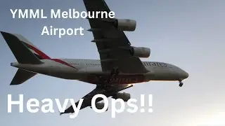 🎁🎄CHRISTMAS SPECIAL🎄🎁 YMML Melbourne Airport Planespotting (HEAVY ARRIVALS! A380, A350, A330, B787)