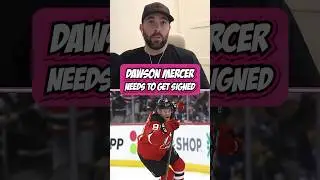 The Devils need to lock up Dawson Mercer on an extension 🔏