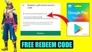 100% free Google play redeem code | redeem code for play store | redeem code