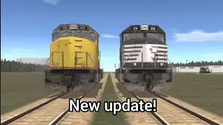 This update looks cool! (Train And Rail Yard Simulator new update)